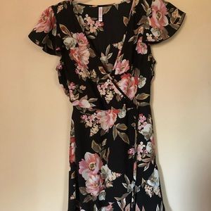 Flower Print Dress